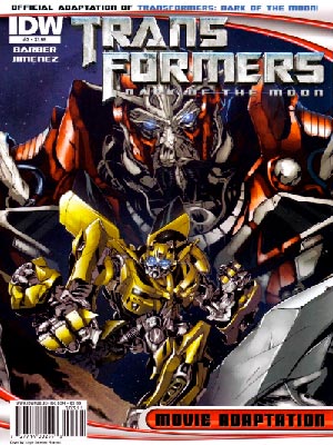 Read more about the article Transformers: Dark of the Moon [Adaptación de la película a cómic]