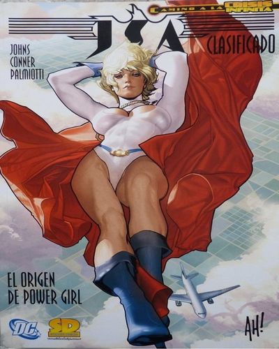 JSA El Origen de Power Girl
